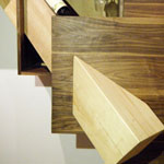 Massiver Nussbaumschrank